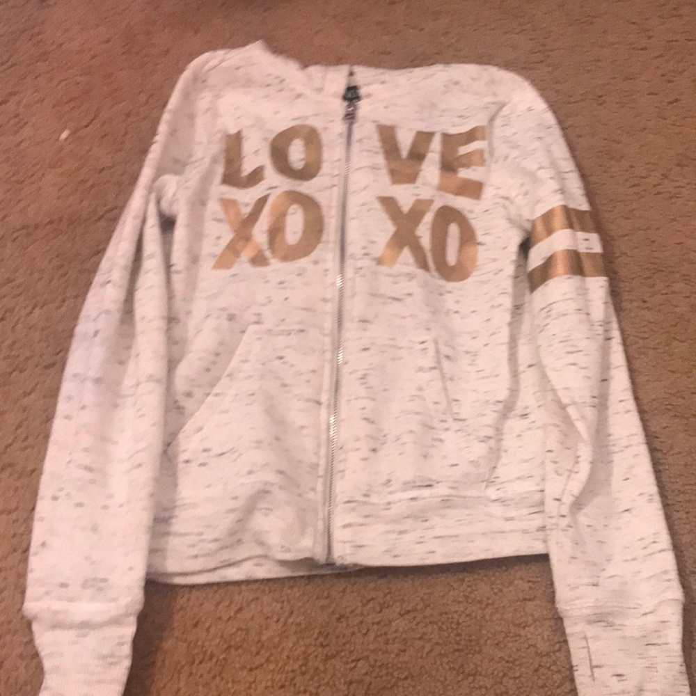 White XOXO Jacket